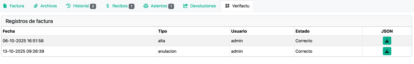 Com anul·lar una factura a Verifactu