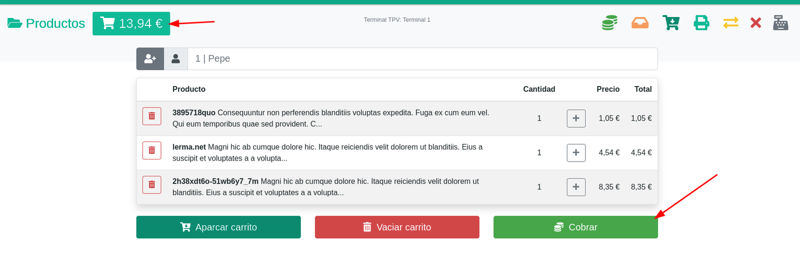Com configurar el TPV