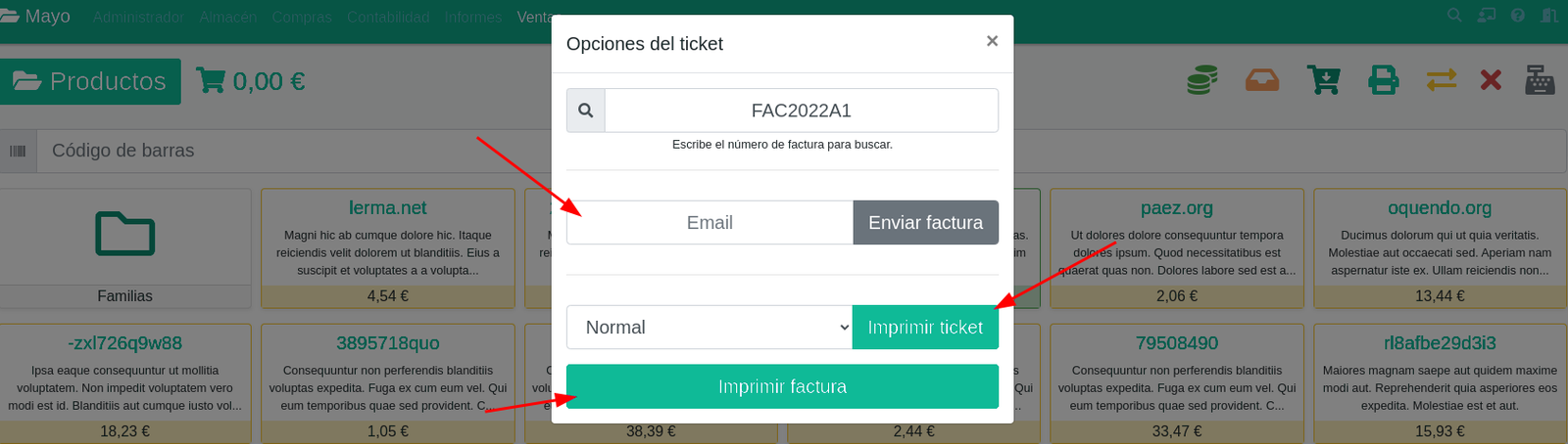 Com configurar el TPV