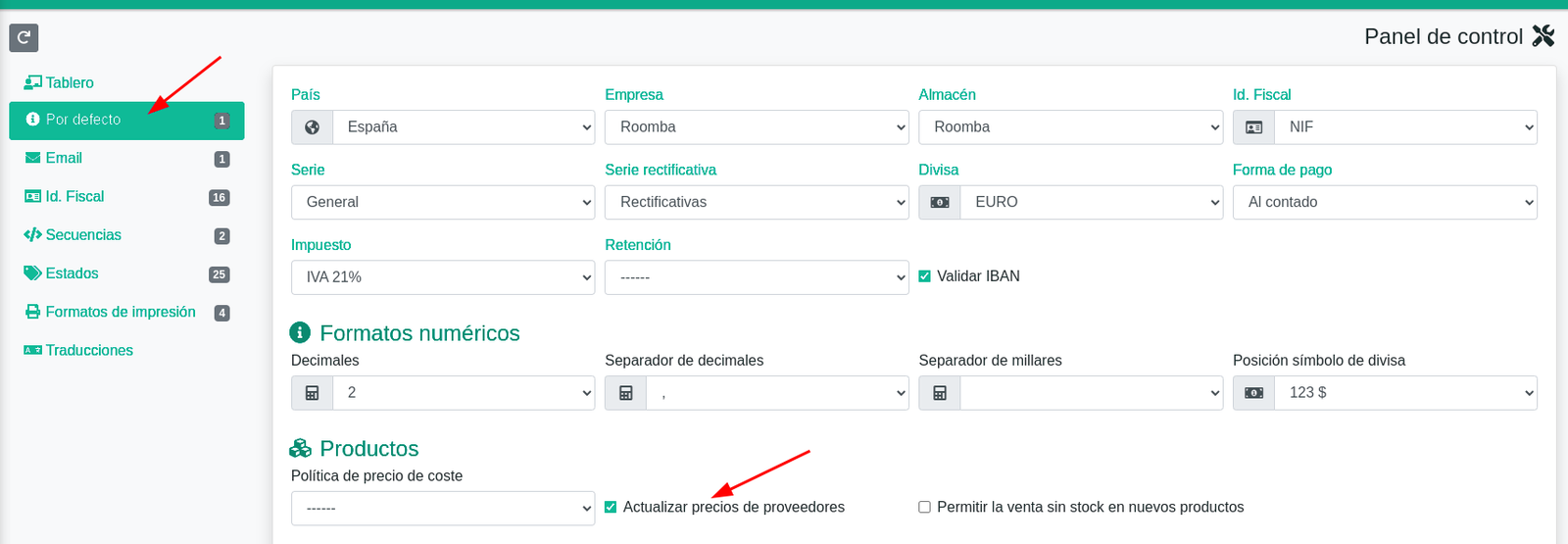 Com crear productes
