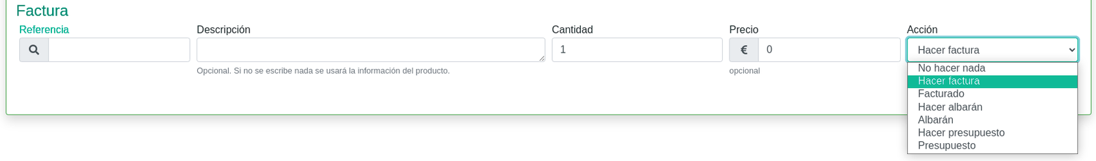 Com fer una ordre de servei