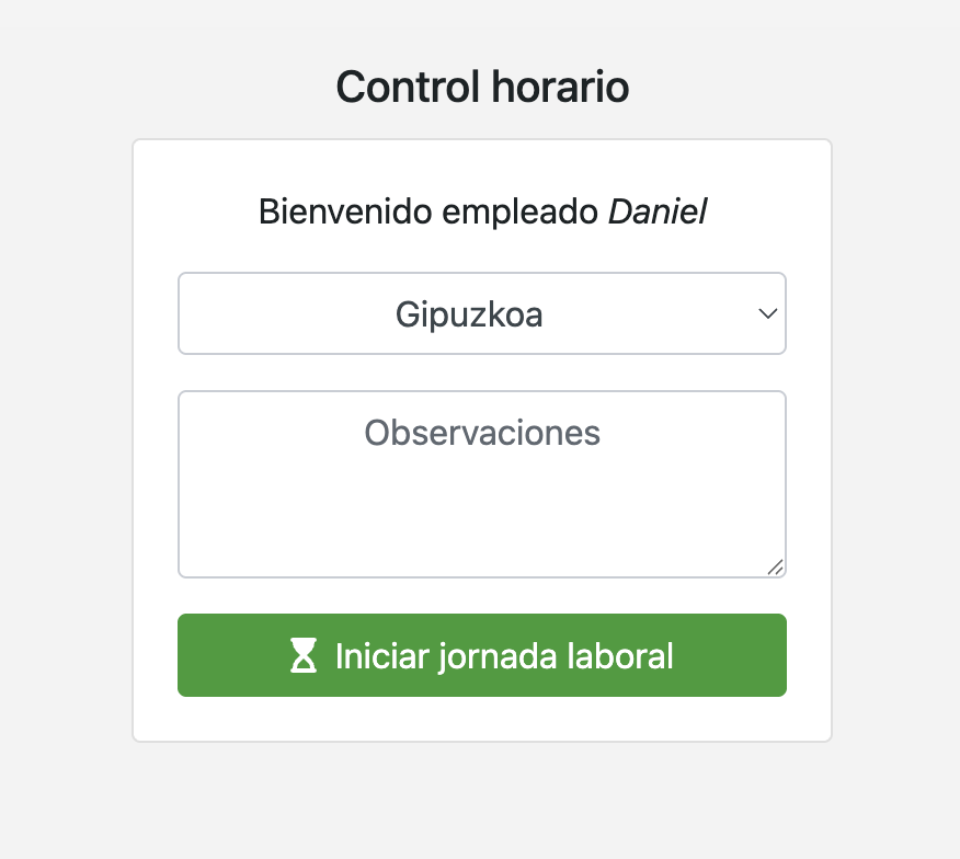 Com registrar una jornada laboral