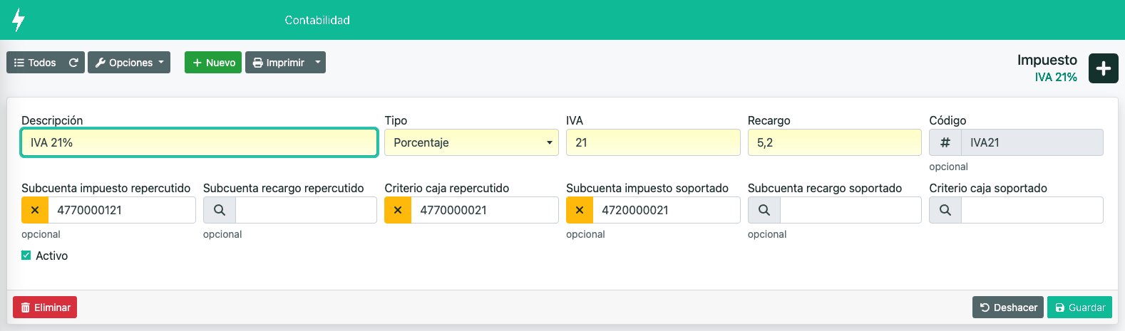 Configuració inicial