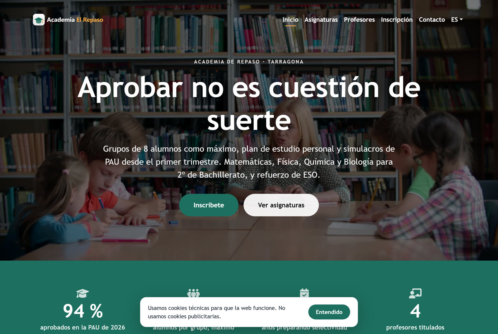 El web de l'escola
