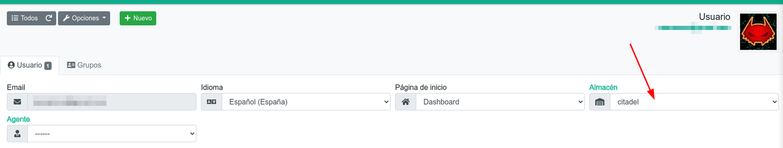 Agrupar documents de diversos magatzems