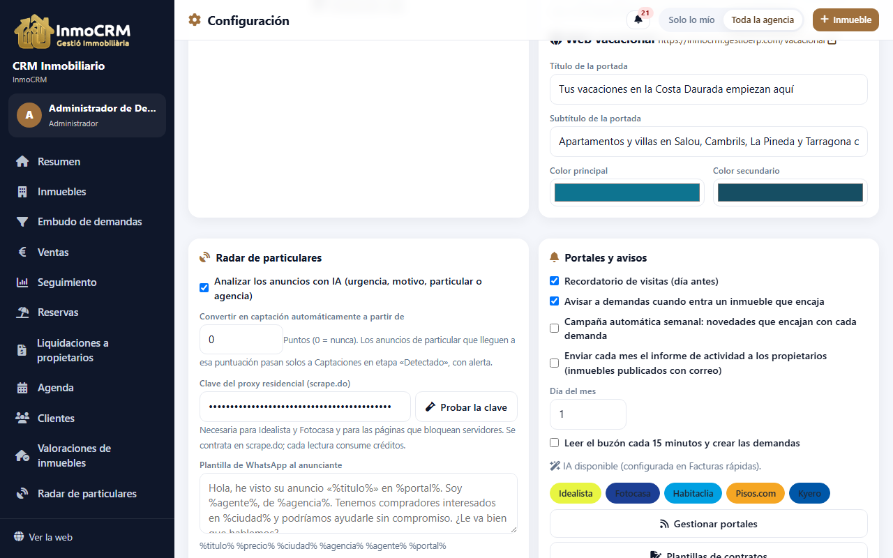 Alertes i automatismes