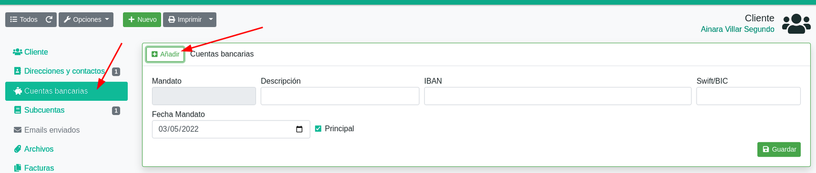 Els comptes bancaris