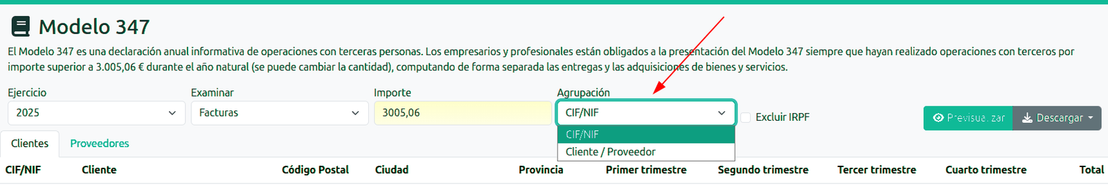 Cómo hacer el modelo 347