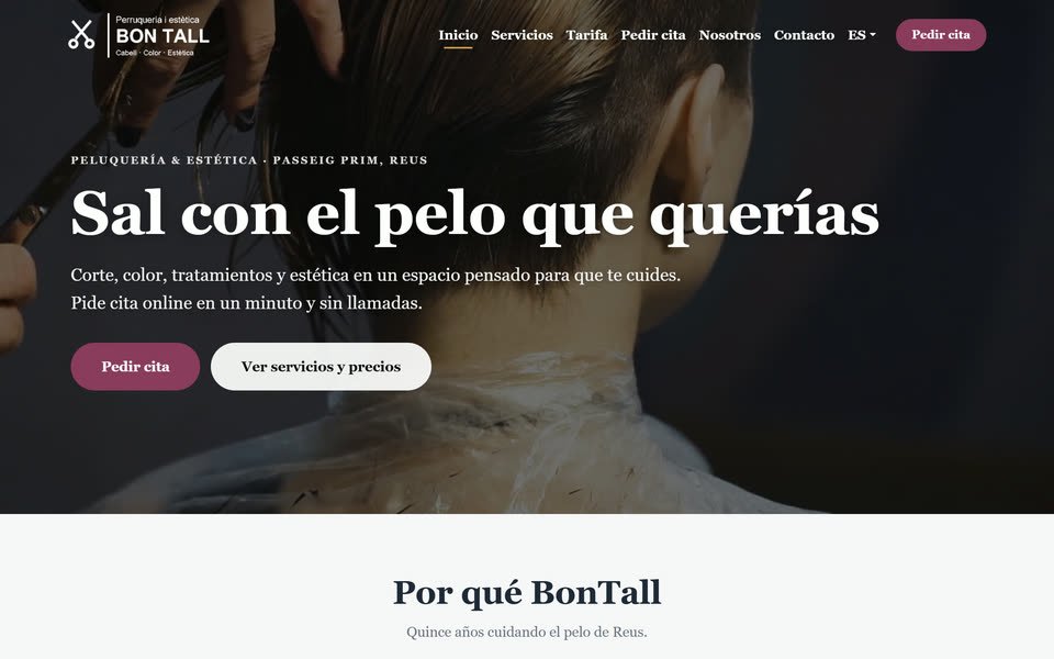 Peluquería Bon Tall