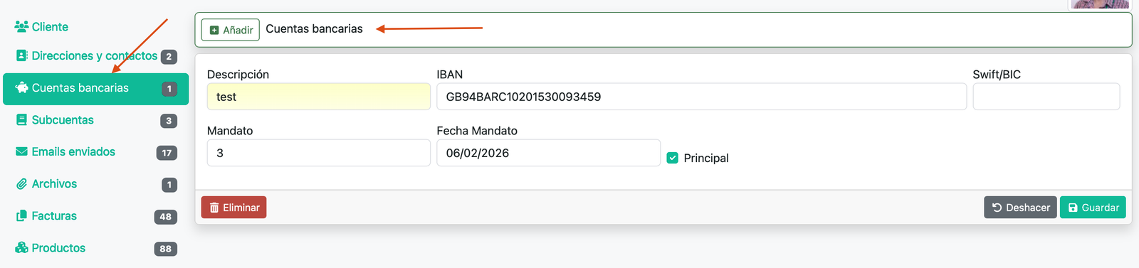 Configuració prèvia