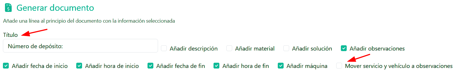 Configuración del módulo