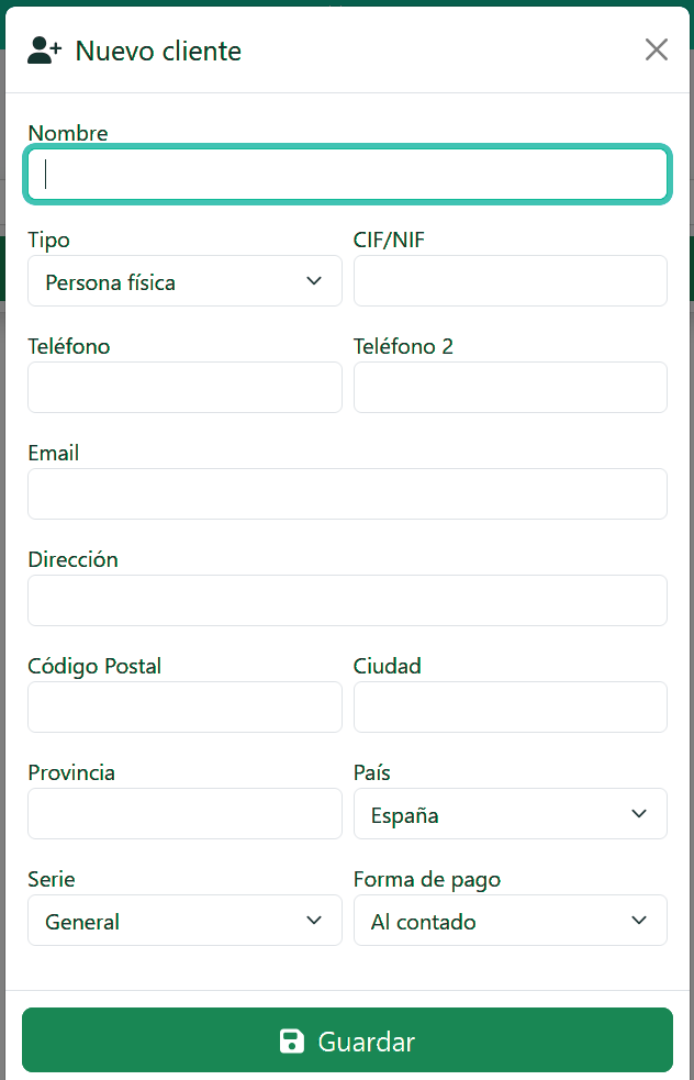 Novedades al hacer una orden de servicio