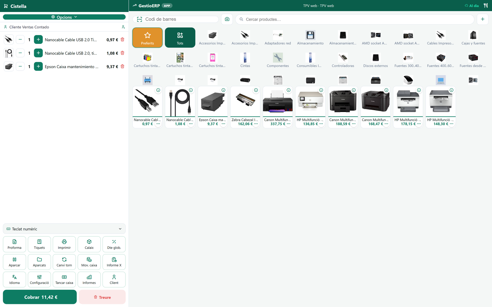 Botigues d'informatica · Tapik