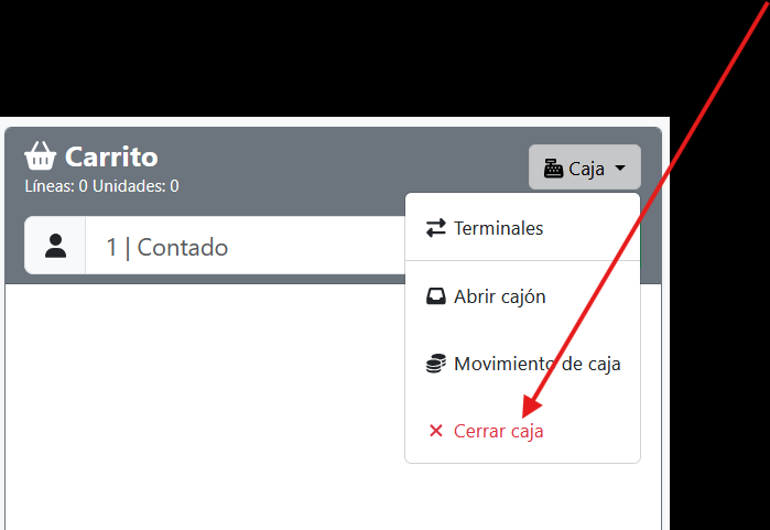 Ús diari, caixa i tancament