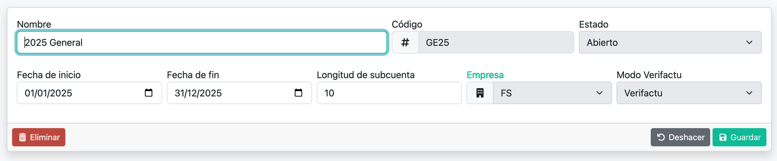 Configurar Verifactu